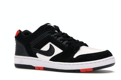 Nike SB Air Force 2 Low Black White Habanero Red