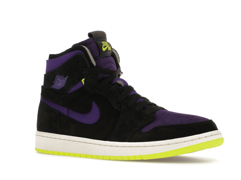 Jordan 1 High Zoom Air CMFT Black Court Purple Lemon Venom (Women's)