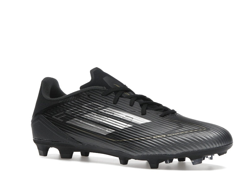 adidas F50 League Multi-Ground Core Black Iron Metallic Gold Metallic