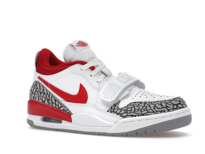 Jordan Legacy 312 Low White Cement Gym Red (Women's)