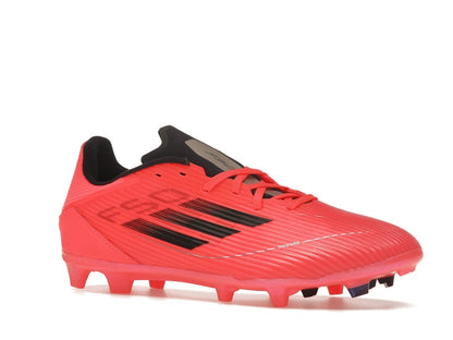 adidas F50 League Firm/Multi-Ground Turbo Aurora Black Platinum Metallic