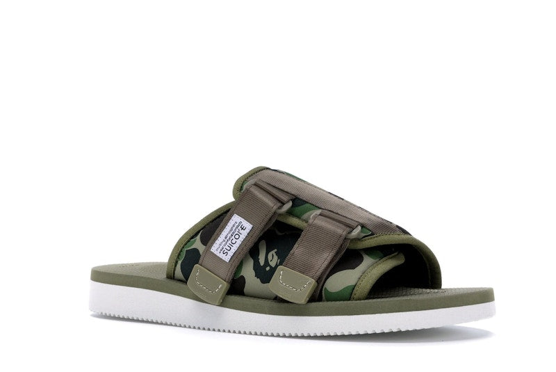 Suicoke x Bape ABC Kaw-Ape Green