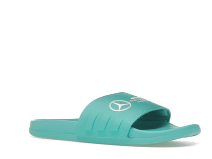 adidas Adilette Comfort Slides Mercedes-AMG Petronas Formula One Team Semi Mint Rush