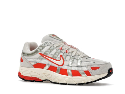 Nike P-6000 Sail Pale Ivory Light Bone Picante Red (Women's)