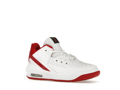 Jordan Max Aura 5 White Black Gym Red (GS)