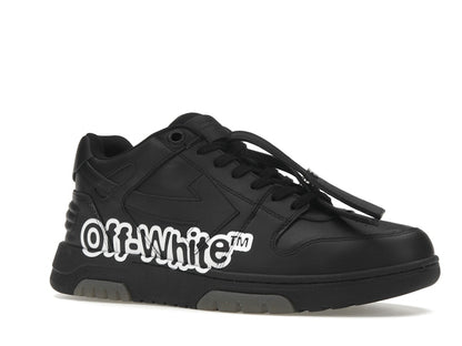 OFF-WHITE Out Of Office OOO Low Tops "Off-White" Black White