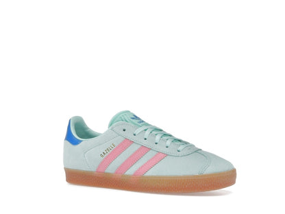 adidas Gazelle Clear Mint Bliss Pink Bright Blue (GS)
