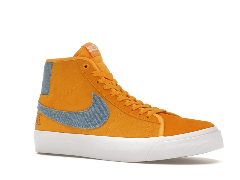 Nike SB Zoom Blazer Mid Pro GT Grant Taylor University Gold Denim