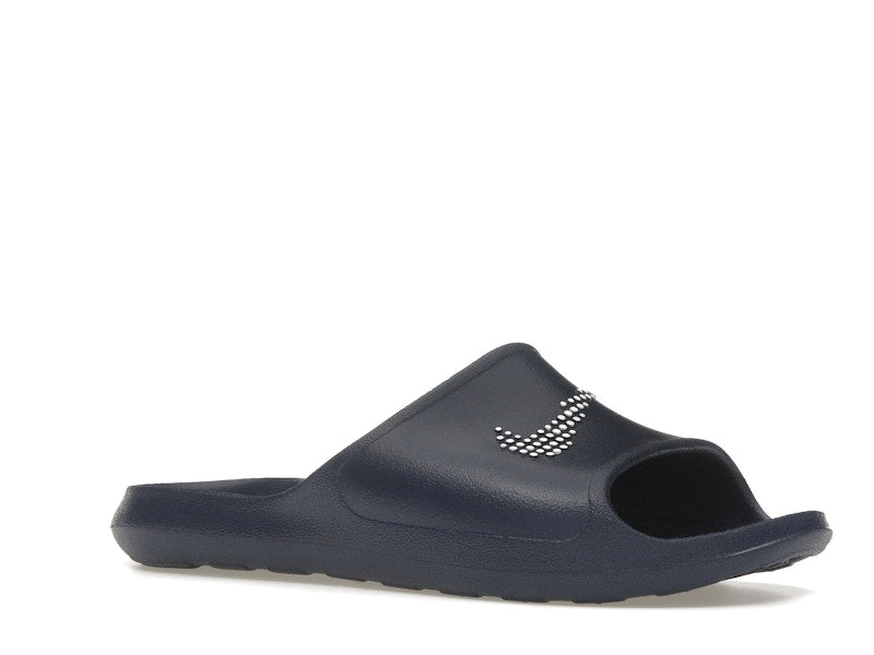 Nike Victori One Shower Slide Polka Dot Swoosh Midnight Navy
