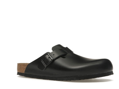 Birkenstock Boston Natural Leather Black