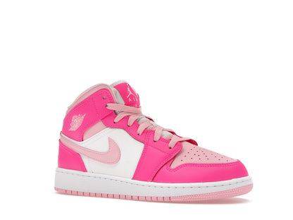 Jordan 1 Mid Fierce Pink (GS)