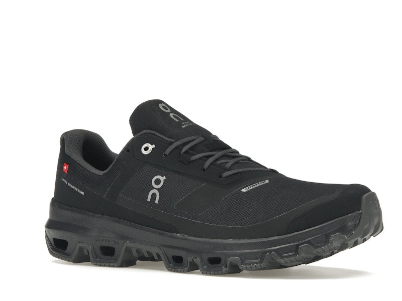 On Running Cloudventure Waterproof Black