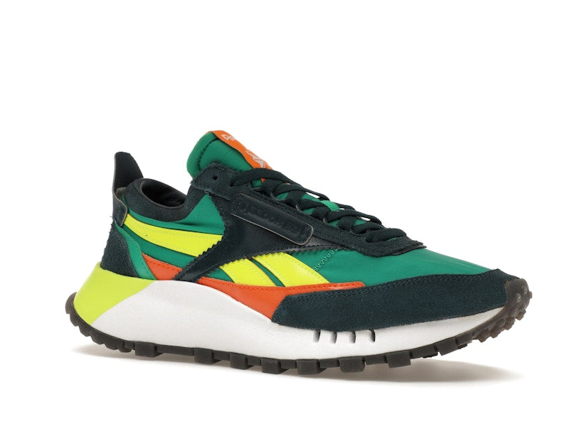 Reebok Classic Leather Legacy Court Green Solar Yellow