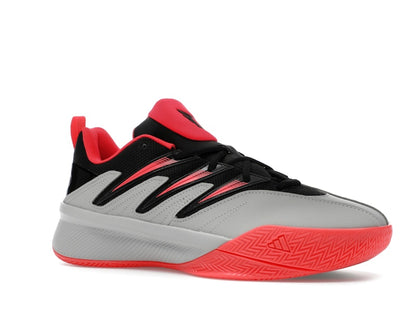 adidas Dame Certified 3 Core Black Lucid Red Grey Two