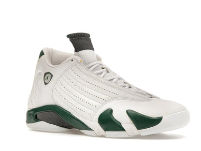 Jordan 14 Retro White Forest Green