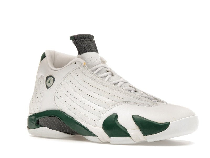Jordan 14 Retro White Forest Green
