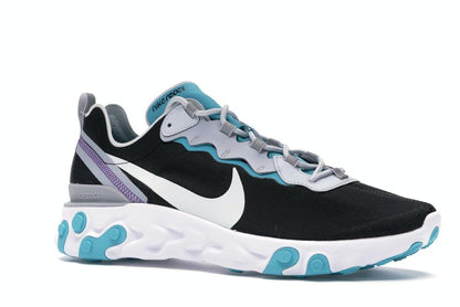 Nike React Element 55 Black Pure Platinum Teal Nebula