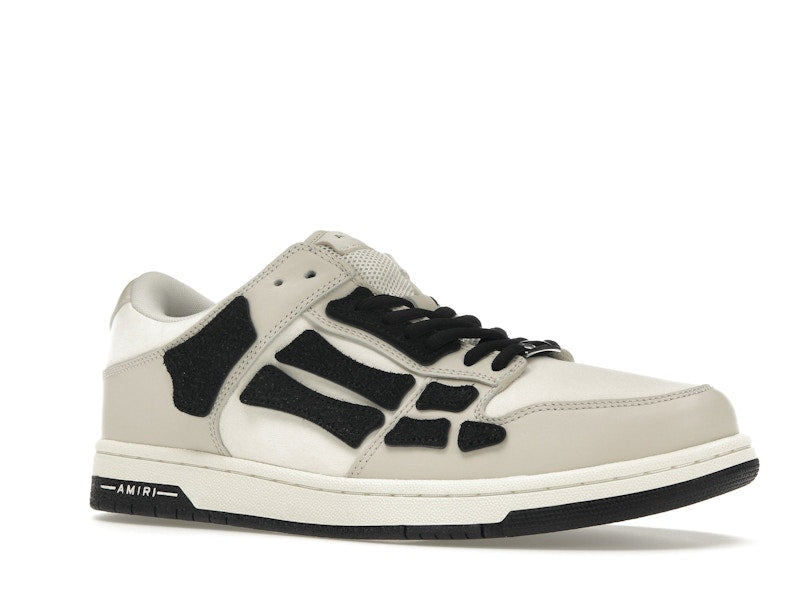 AMIRI Skel Top Low White Light Grey Black