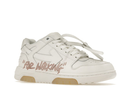 OFF-WHITE Out Of Office For Walking White Pink (Women's)