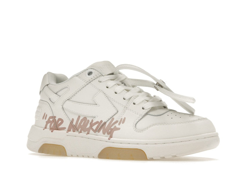 OFF-WHITE Out Of Office For Walking White Pink (Women's)
