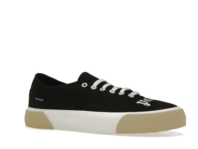 Palm Angels Low Top Logo Black White