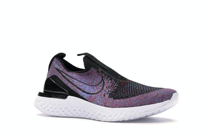 Nike Epic Phantom React Flyknit Black University Red Hyper Jade (Women's)