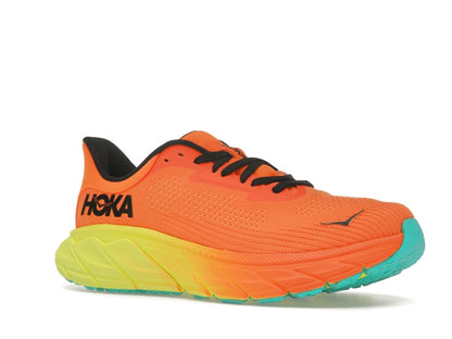 Hoka One One Arahi 7 Electric Tangerine Black (Women's)