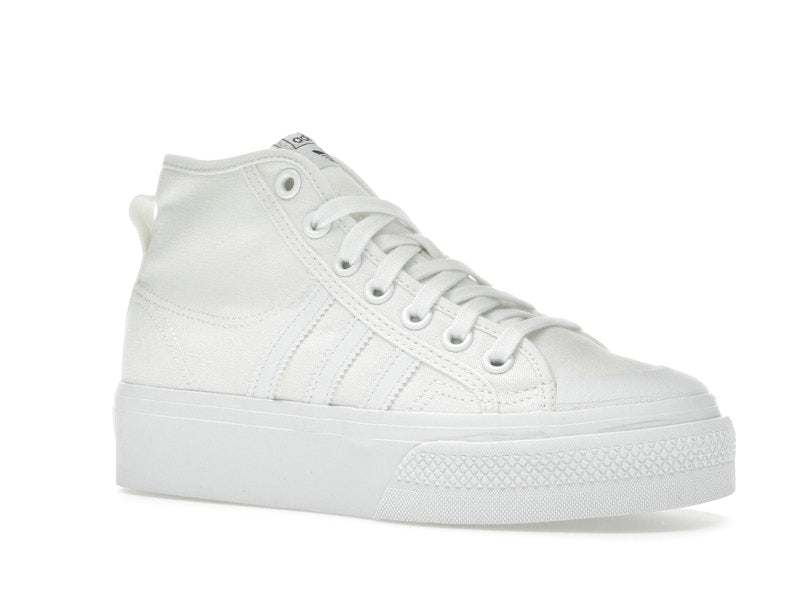 adidas Nizza Platform Mid Cloud White (Women's)