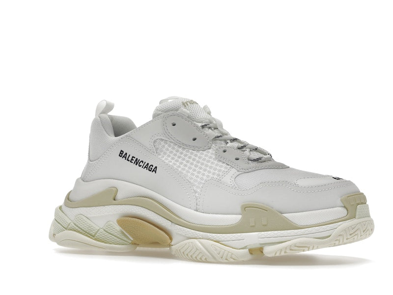 Balenciaga Triple S White Tan