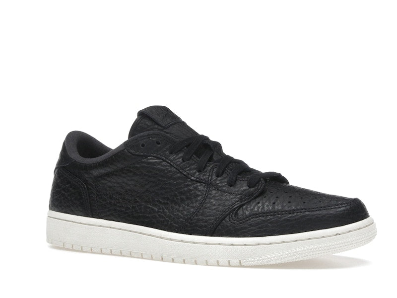 Jordan 1 Retro Low Swooshless Black (2025)