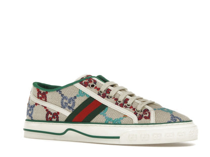 Gucci Tennis 1977 GG Logo White Multi