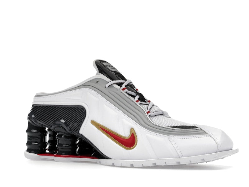 Nike Shox MR4 Mule Martine Rose Metallic Platinum Varsity Red (Women's)