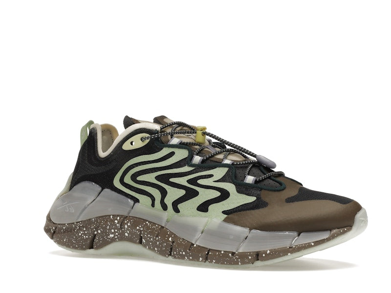 Reebok Zig Kinetica II Brain Dead Grey Green