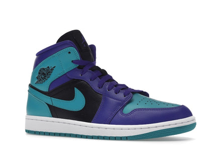 Jordan 1 Mid Black Grape (Women's)