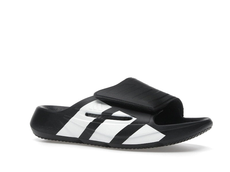 adidas Lightblaze Slides Black White