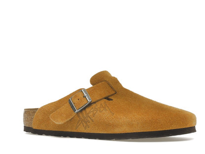 Birkenstock Boston Clog Stussy Caramel (2021)