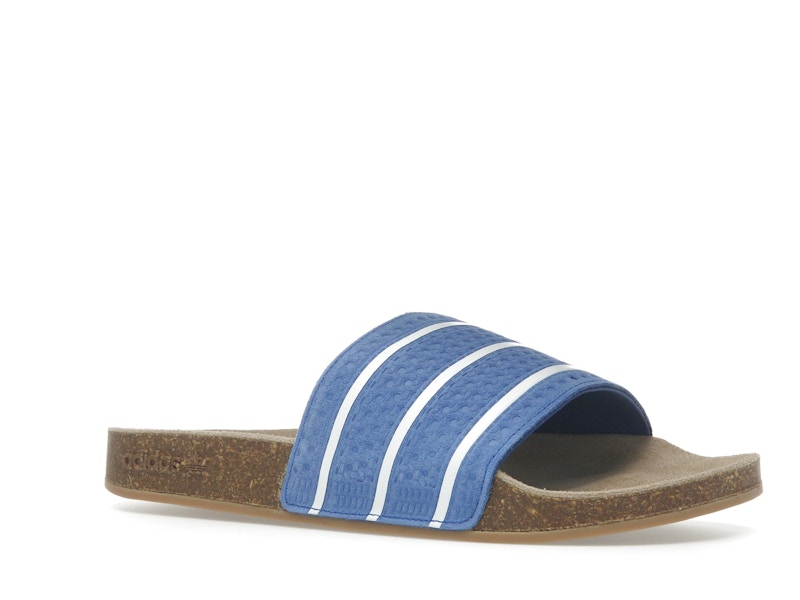adidas Adilette Slides Royal Blue Core White Gum