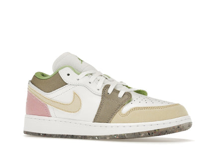 Jordan 1 Low Pastel Grind Vivid Green (GS)