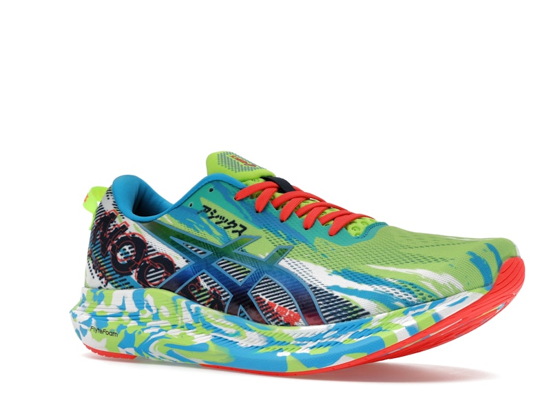 ASICS Noosa Tri 13 Hazard Green Digital Aqua