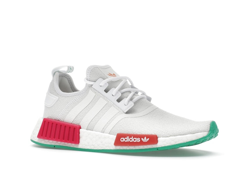 adidas NMD R1 White Magenta Green (Women's)