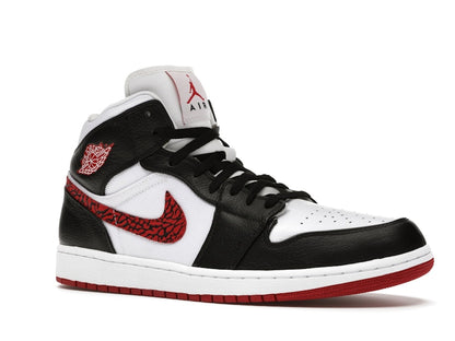 Jordan 1 Phat White Red Black (Elephant Print)