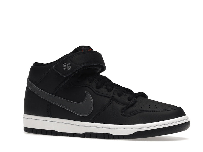Nike SB Dunk Mid ISO Orange Label Black Dark Grey