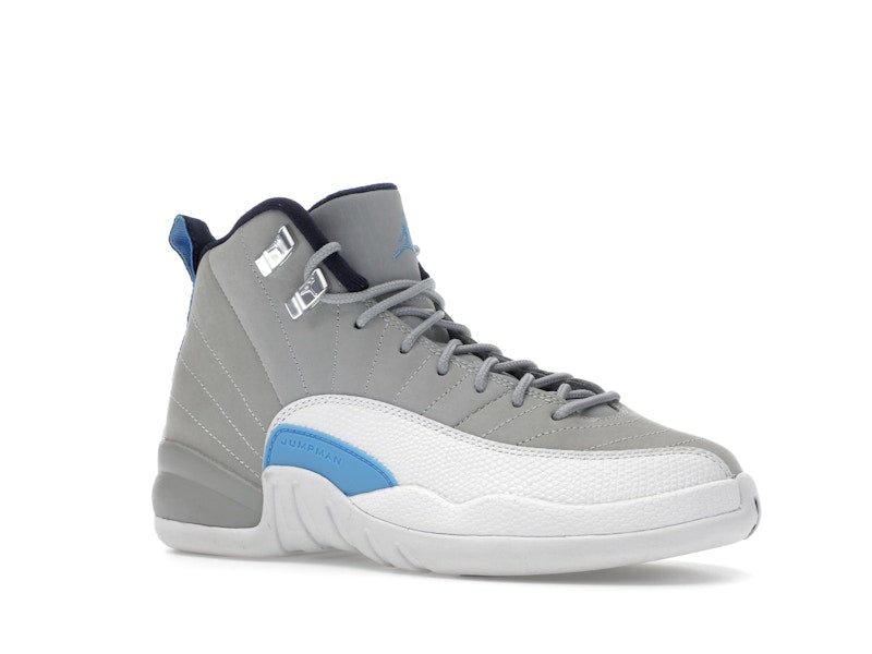 Jordan 12 Retro Grey University Blue (GS)