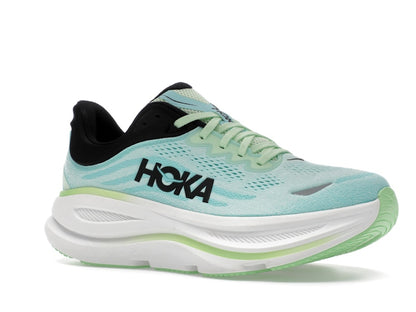 Hoka One One Bondi 9 Luna Moth Blue Spark