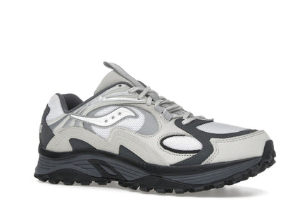 Saucony Grid Aura X Grey Pack White