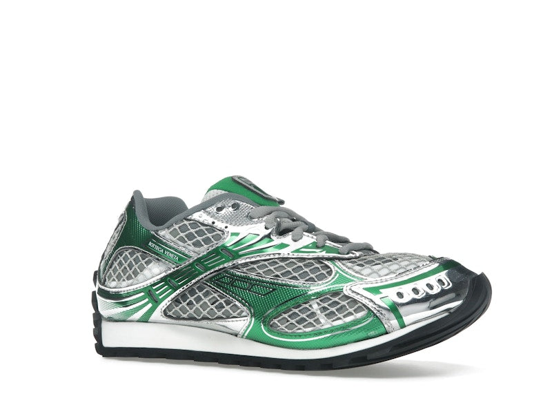Bottega Veneta Orbit Silver Parakeet (Women's)