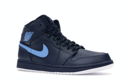 Jordan 1 Retro Mid Obsidian University Blue
