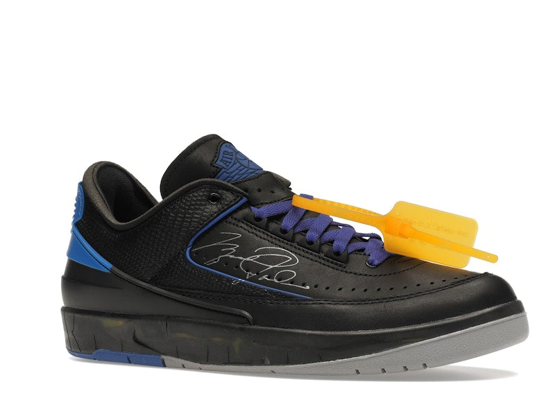 Jordan 2 Retro Low SP Off-White Black Blue