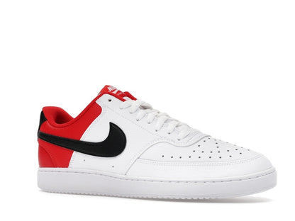 Nike Court Vision Low White Black University Red