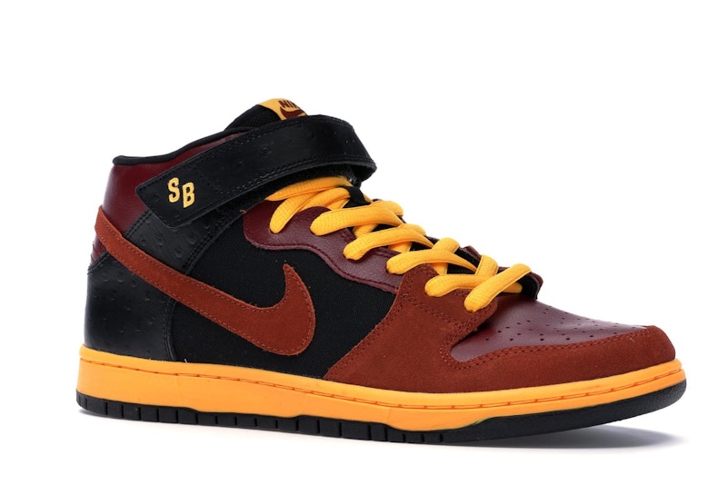 Nike SB Dunk Mid Ostrich Team Red